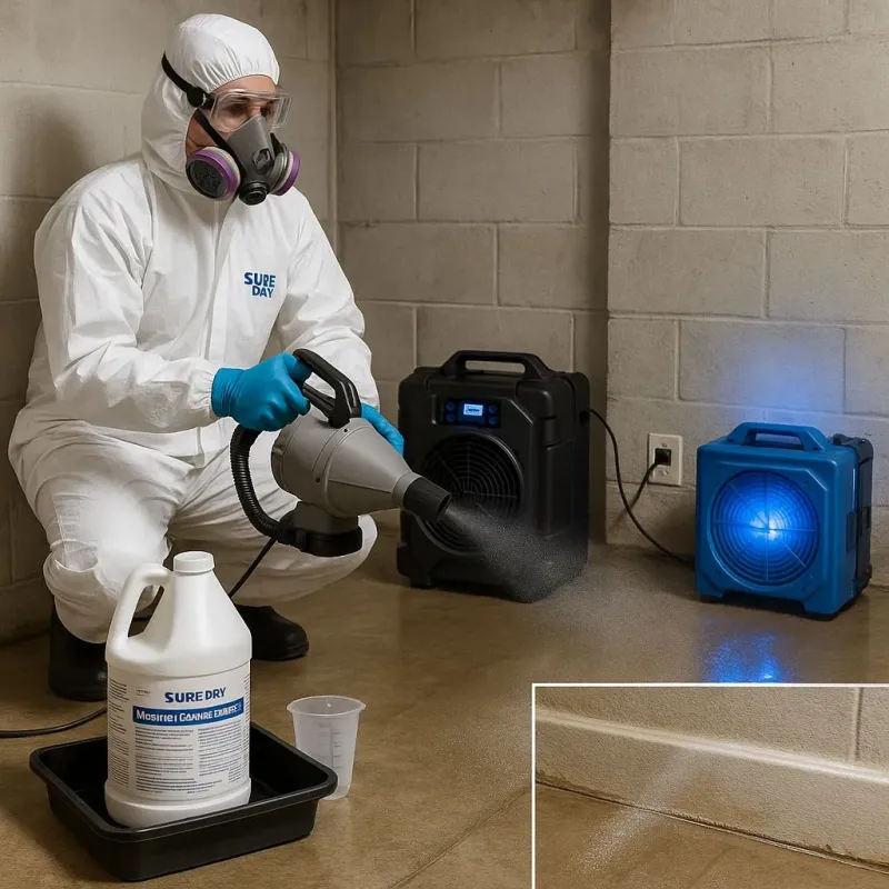 Sanitization and Odor Removal process in Athens, GA