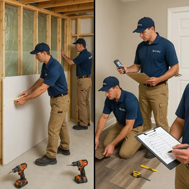 Repairs and Reconstruction process in Athens, GA